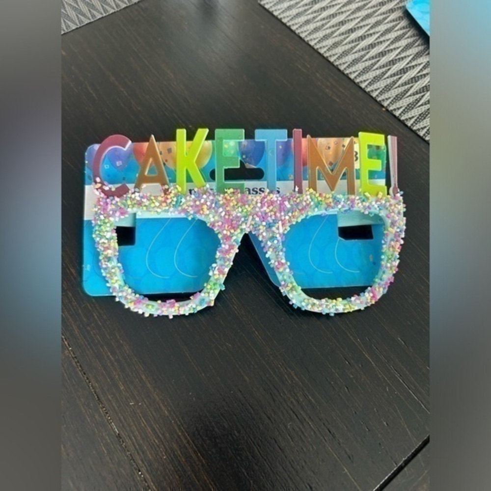 ✨NWT Birthday Party 🥳 Cake 🎂 Time Candy 🍭 Sprinkle glasses - Picture 10 of 10
